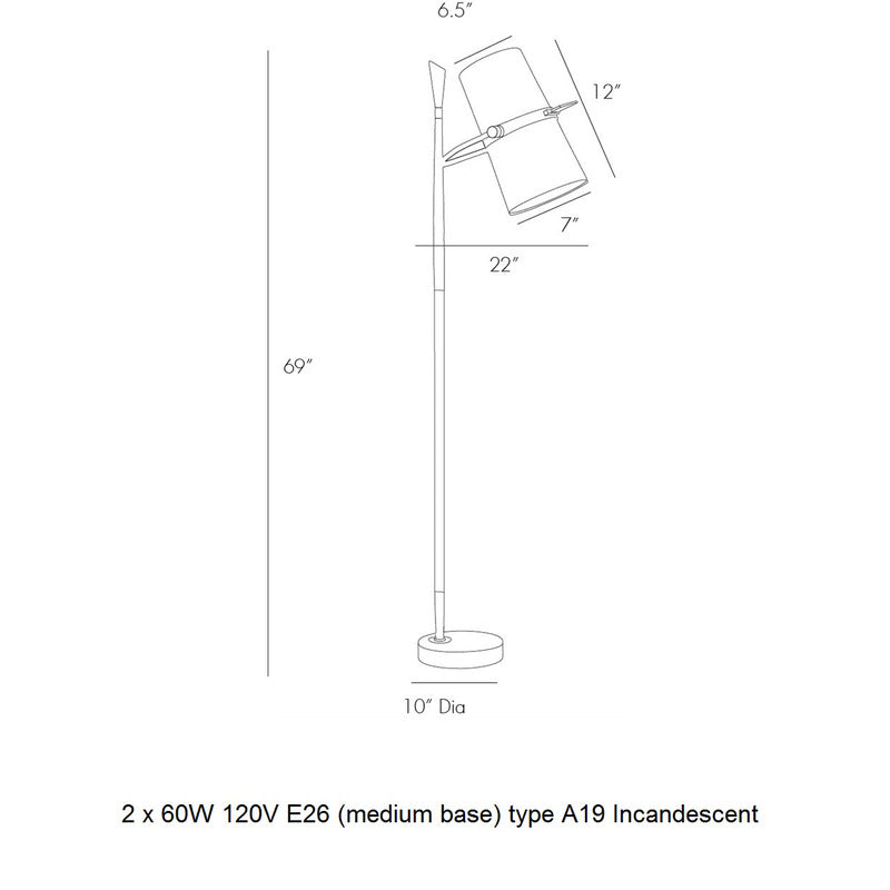 Yasmin Floor Lamp