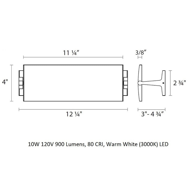 Aileron Wall Light