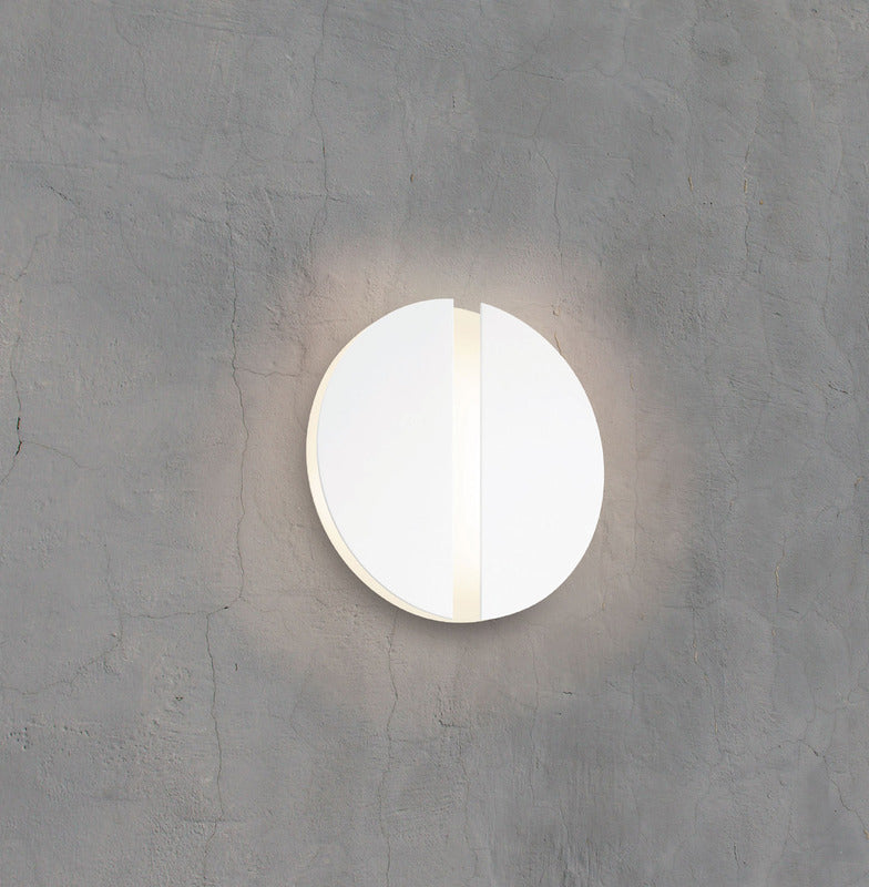 Split Disc Wall Light