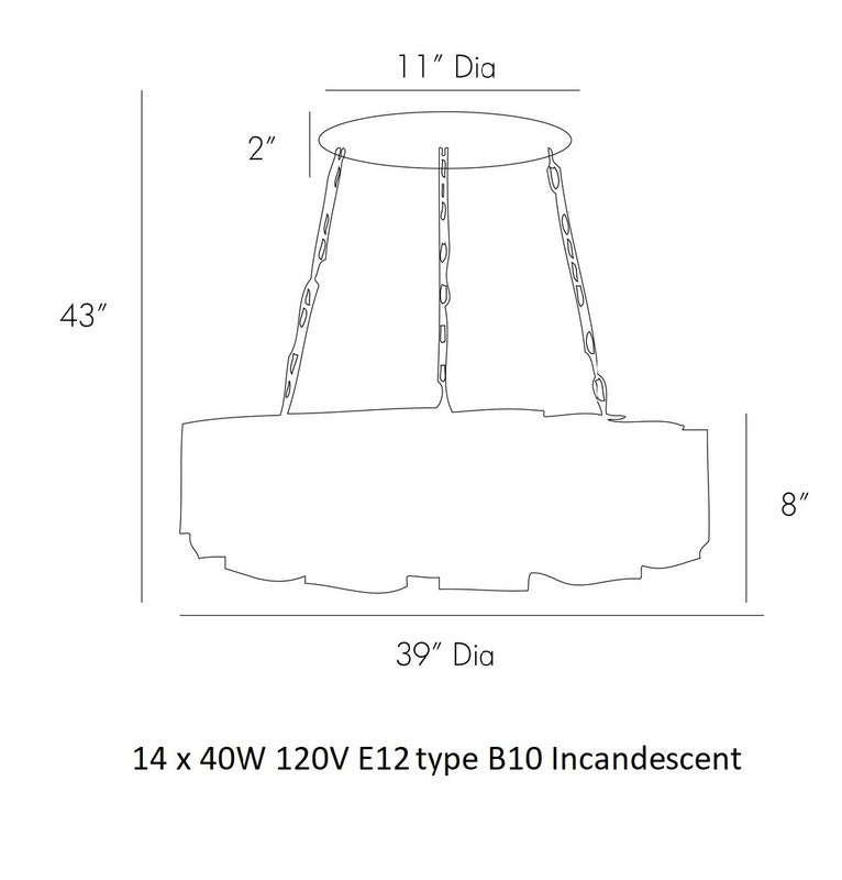 Vaughn Fixed Chandelier