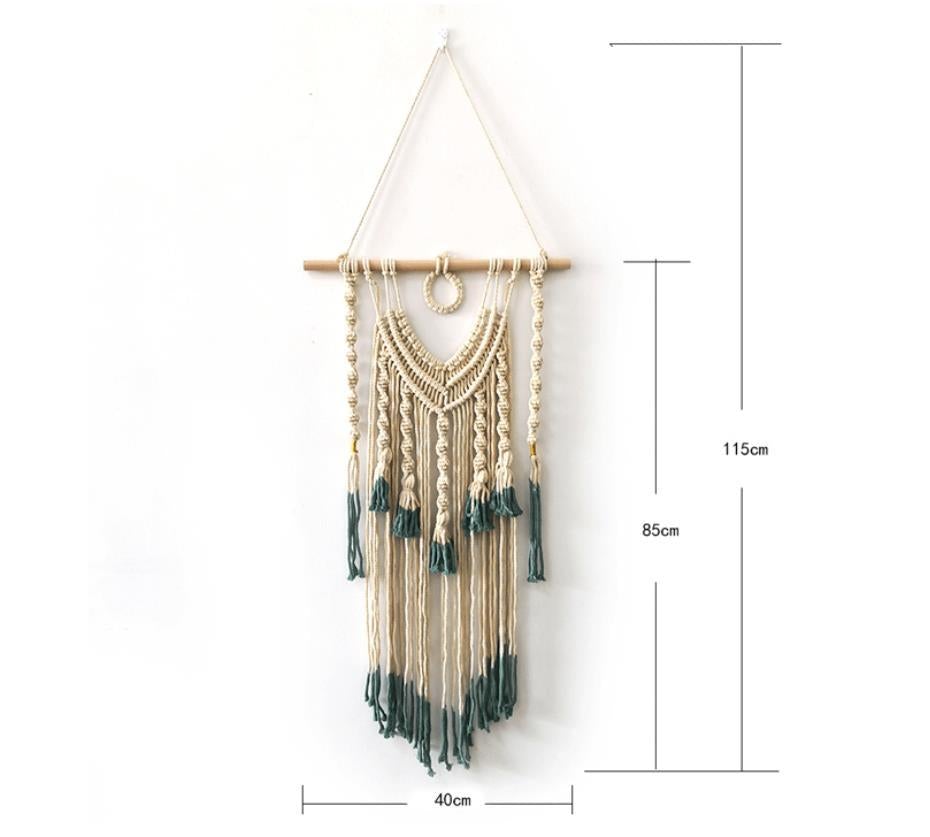 Woven Wall Hanging Macrame dream catcher Wall Hanging Large Above Bed - Novus Decor Wall Decor