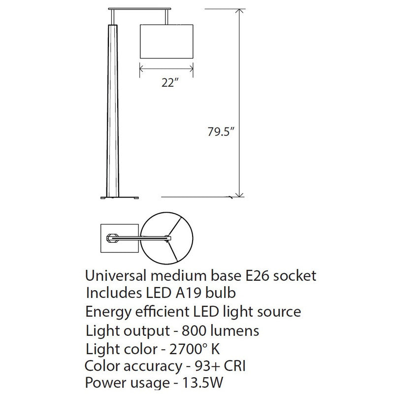 Altus LED Floor Lamp