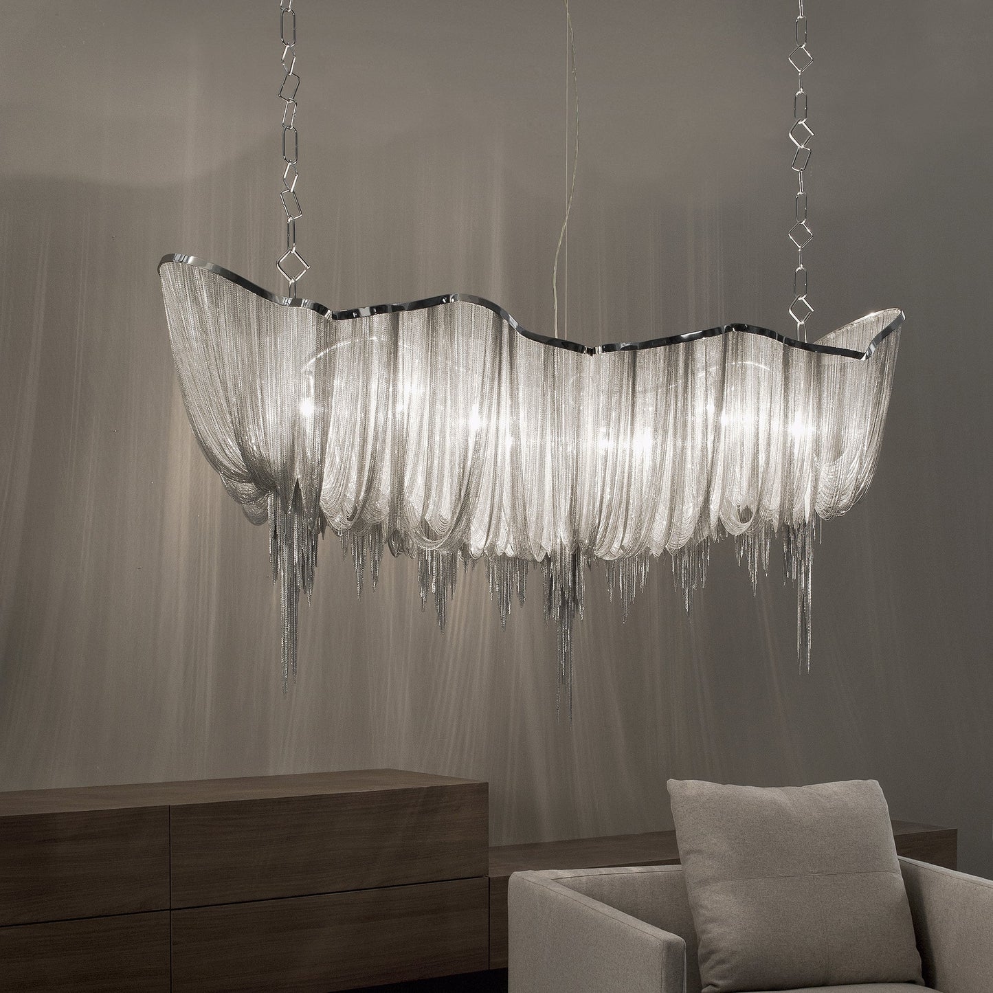 Atlantis Linear Chandelier