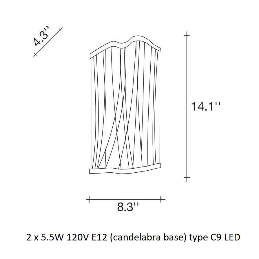 Atlantis Wall Sconce