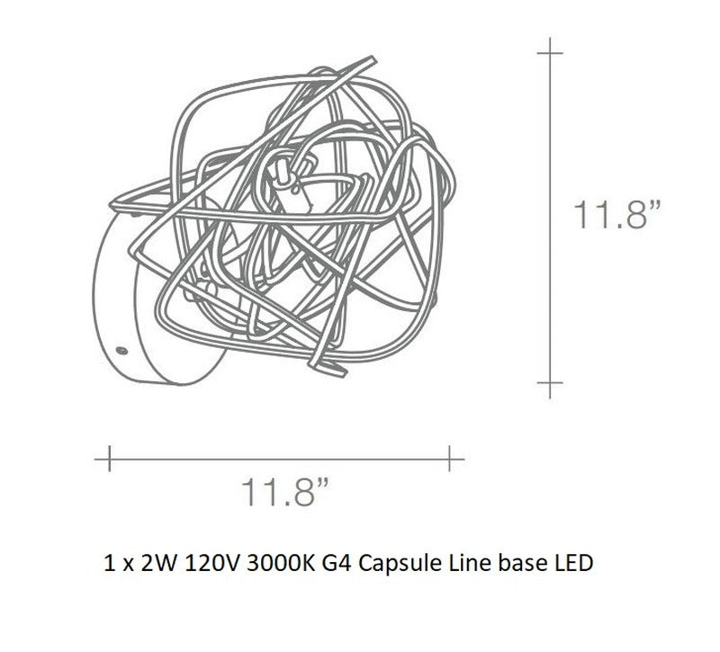 Doodle Wall Sconce