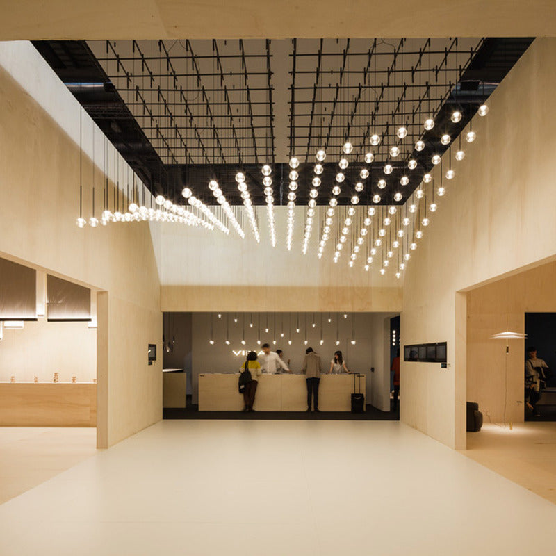 Algorithm Rectangular LED Pendant Light