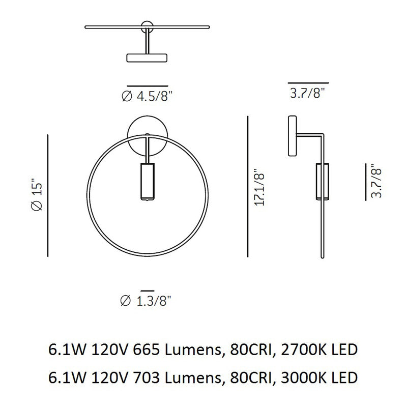Revolta Wall Light