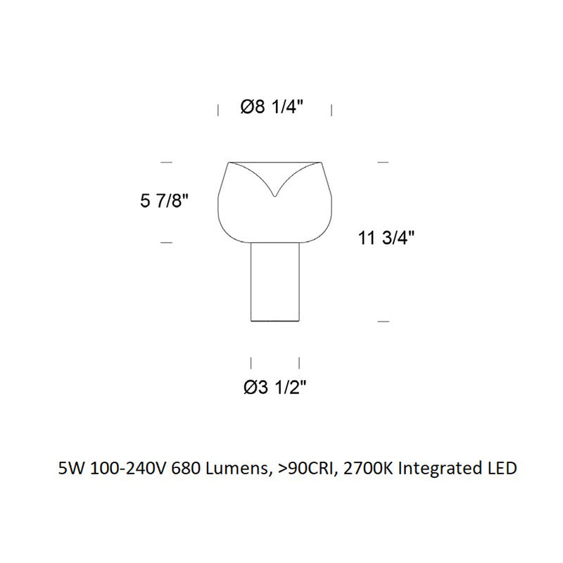 Aella Bold LED Table Lamp