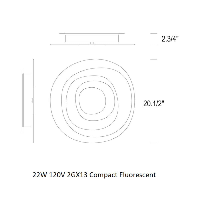 Beta Wall / Ceiling Light