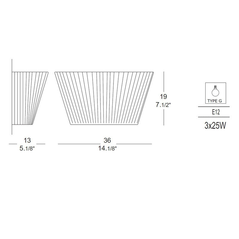 Lilith P Wall Light
