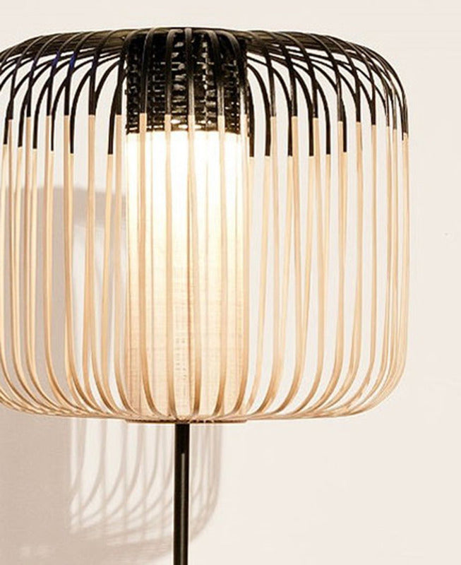 Bamboo Floor Lamp