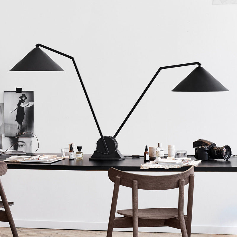 Gear Double Table Lamp