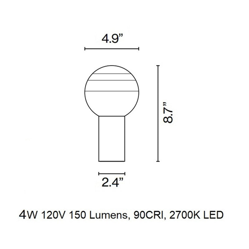 Dipping Light Table Lamp
