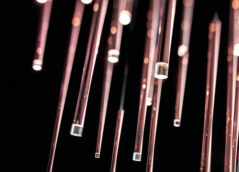 A-Tube Nano 14-Light Rectangular Pendant Light