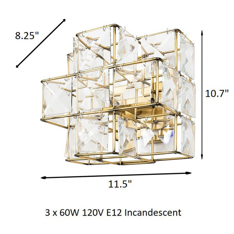 Cubic Wall Sconce