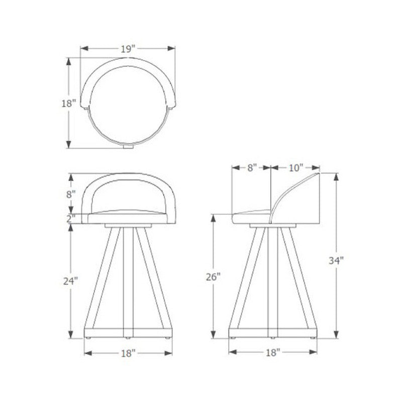 X2 Counter Chair
