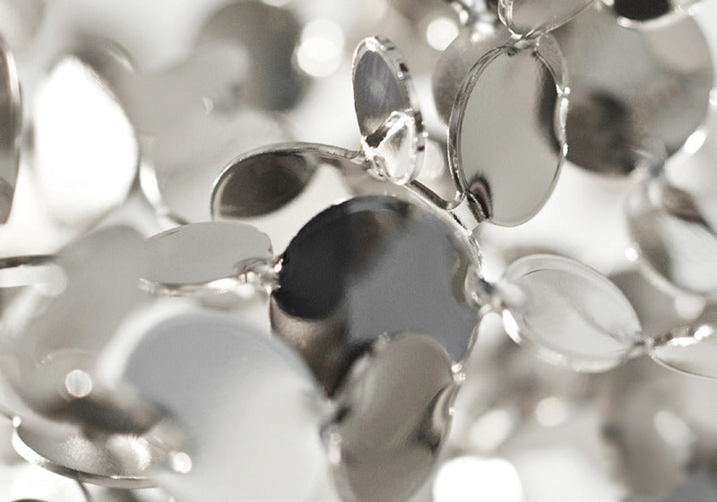 Argent Tall Suspension Light