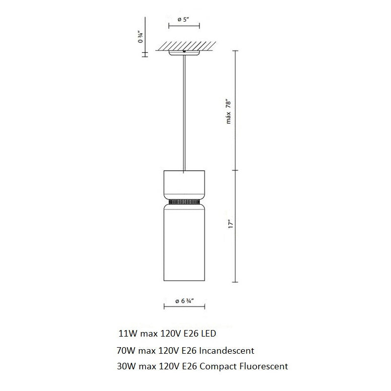 Aspen S17 Pendant Light