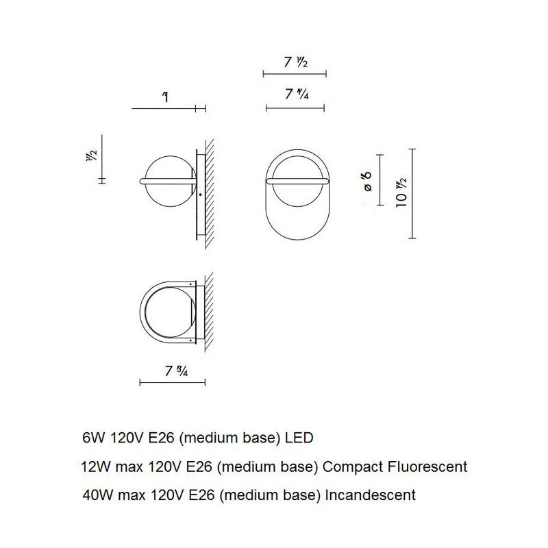 Ball Wall Light