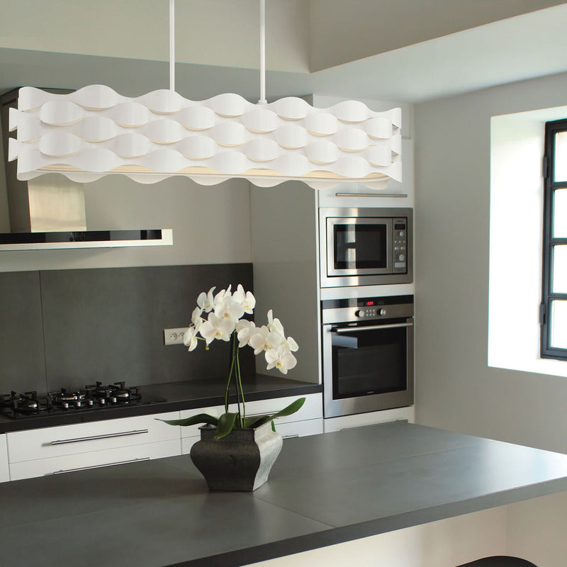 Coastal Current LED Island Pendant Light