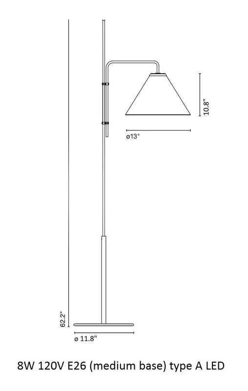 Funiculi LED Floor Lamp