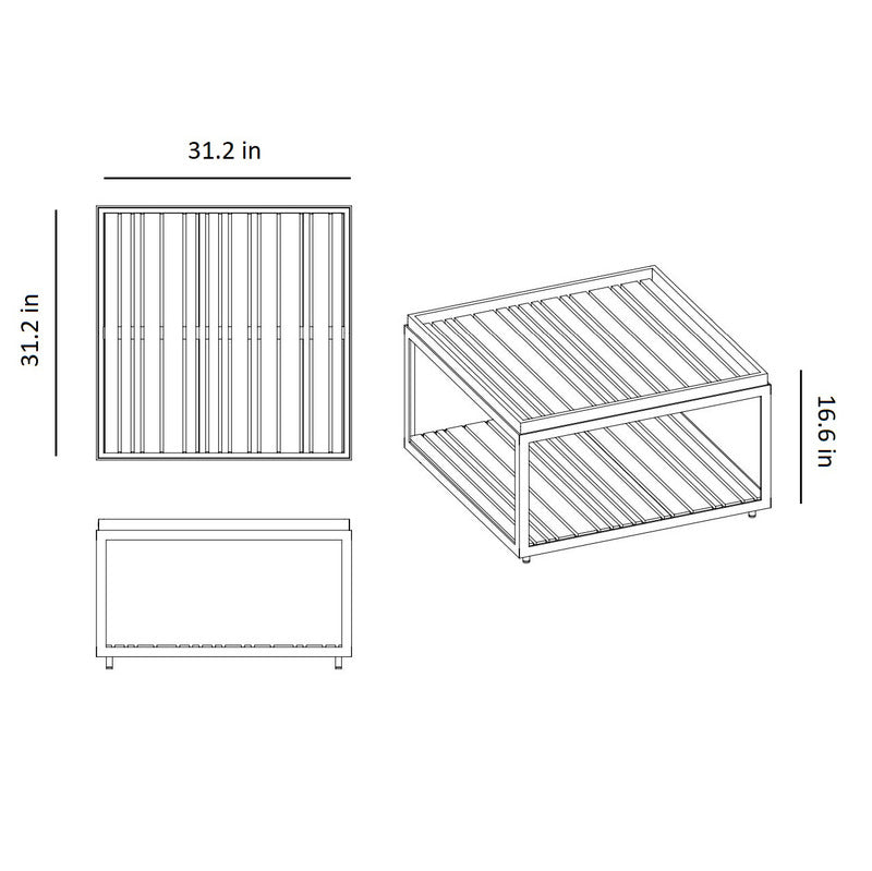 Large Level Coffee Table