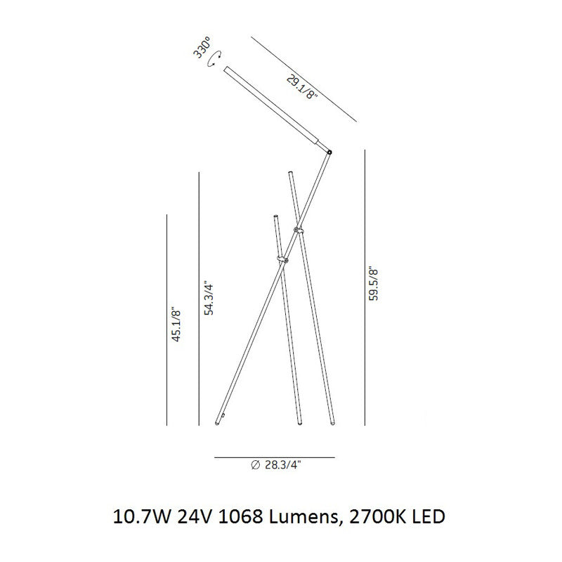 Asana 3768 Floor Lamp