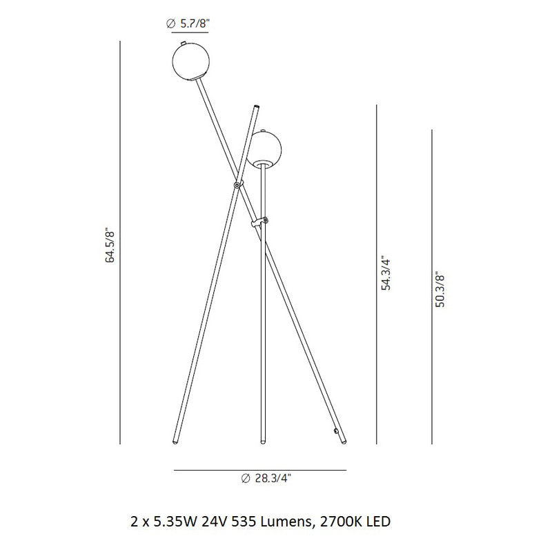 Asana 3769 Floor Lamp