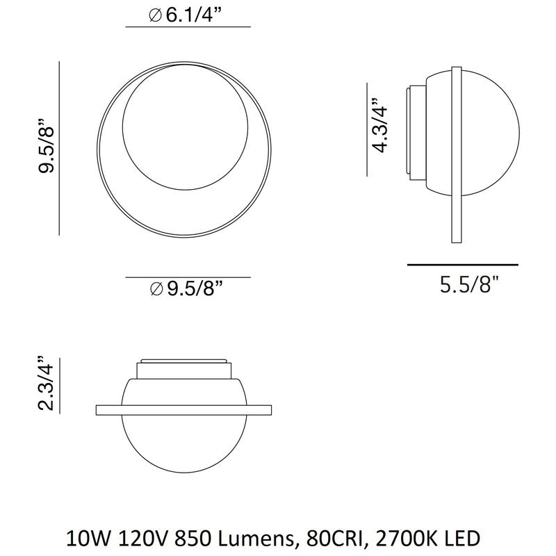 Circ 3722 Wall Light