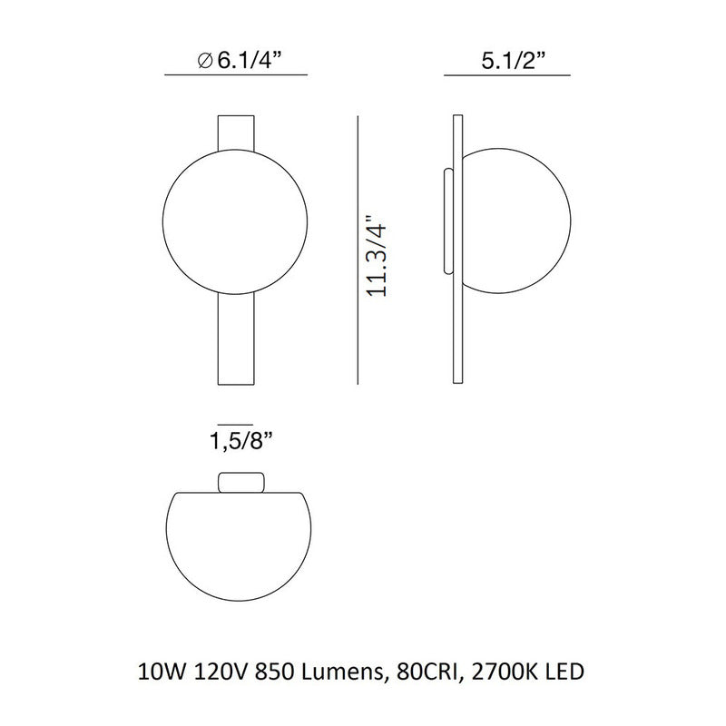 Circ 3720 Wall Light