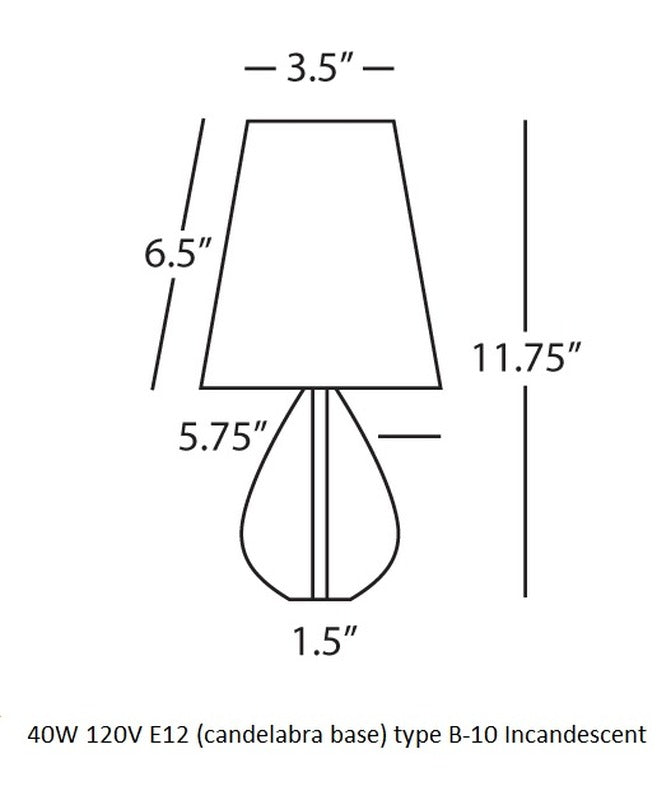 Claridge Accent Lamp
