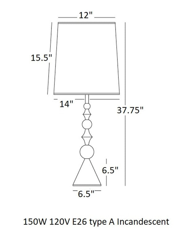 Harlequin Table Lamp