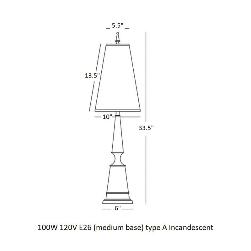 Versailles Table Lamp