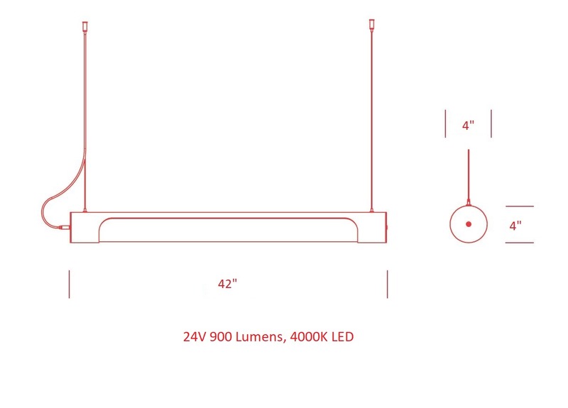 Middle Grey Pendant Light