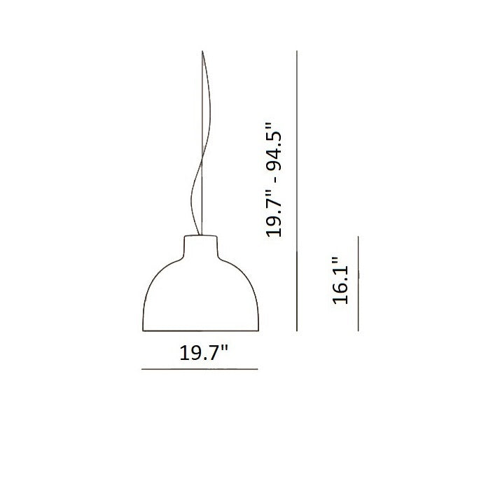 Bellissima Wood Pendant Light