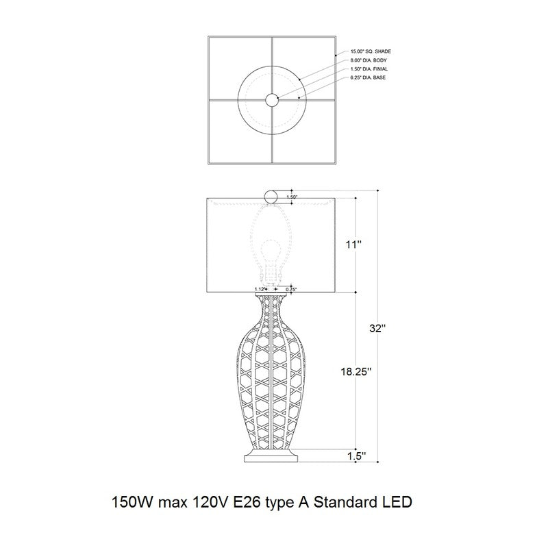 Saraband Table Lamp