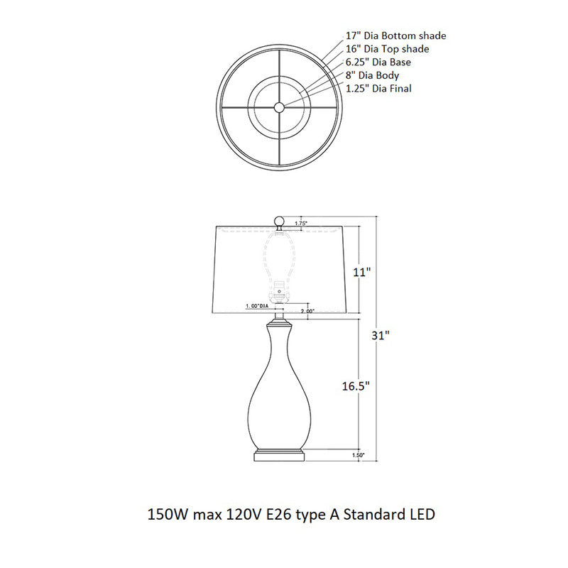 Eudoxia Table Lamp