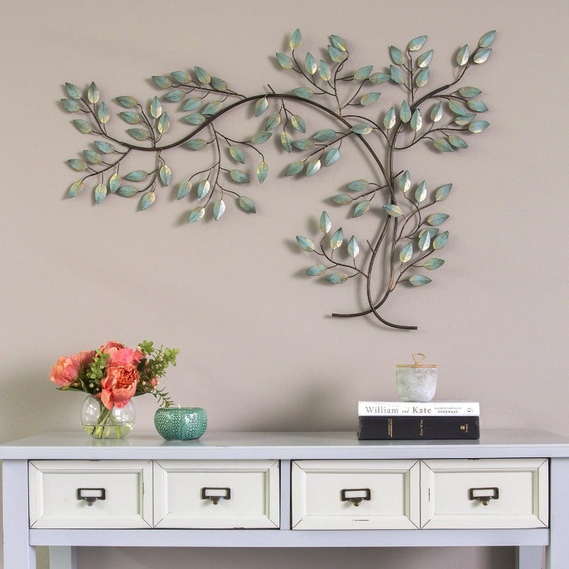 Patina Tree Branch Metal Wall Decor - Novus Decor Wall Decor