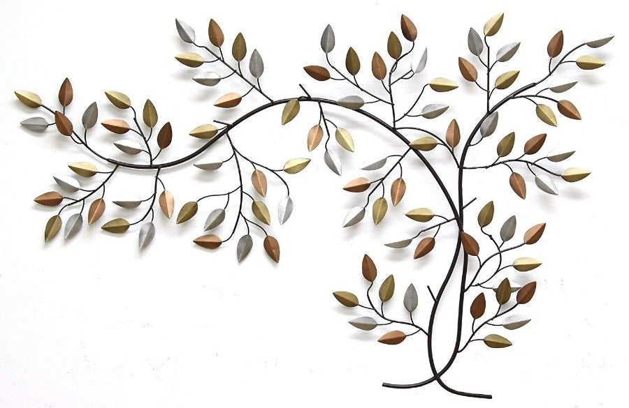 Earhty Metal Tree Branch Wall Decor - Novus Decor Wall Decor