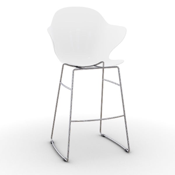 Saint Tropez Bar Stool with Sled Base