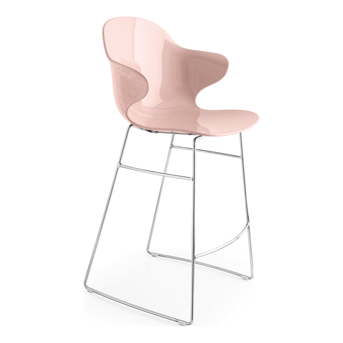 Saint Tropez Counter Stool with Sled Base