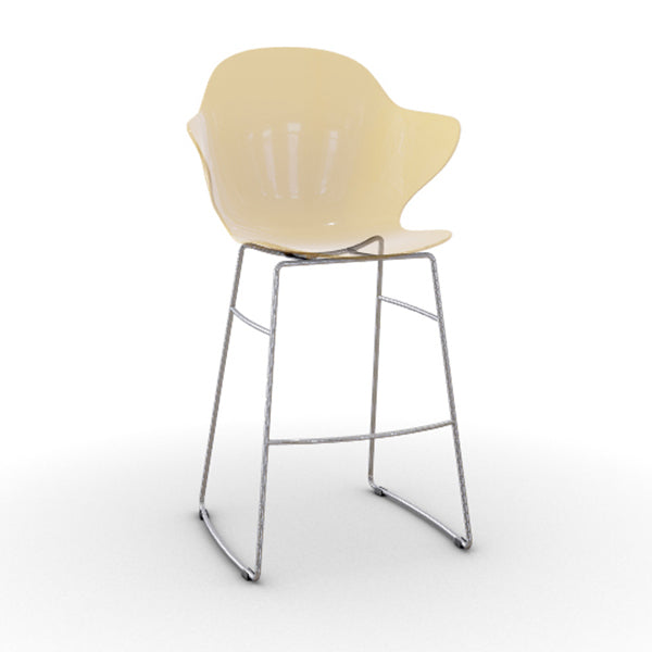Saint Tropez Counter Stool with Sled Base
