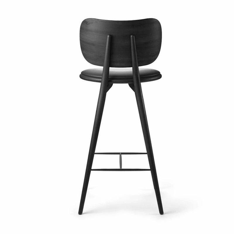 High Stool with Backrest