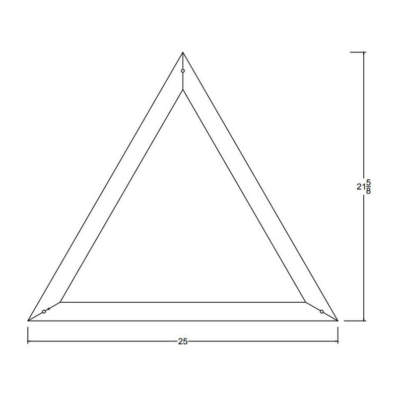 Triangle LED Wall Sconce