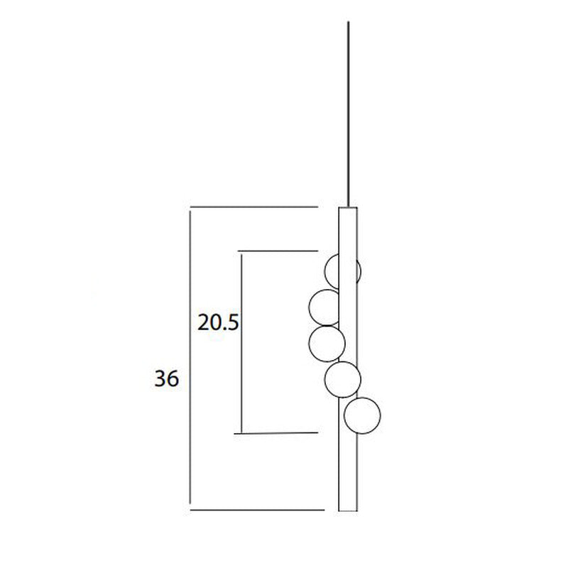 Willow Vertical LED Pendant Light