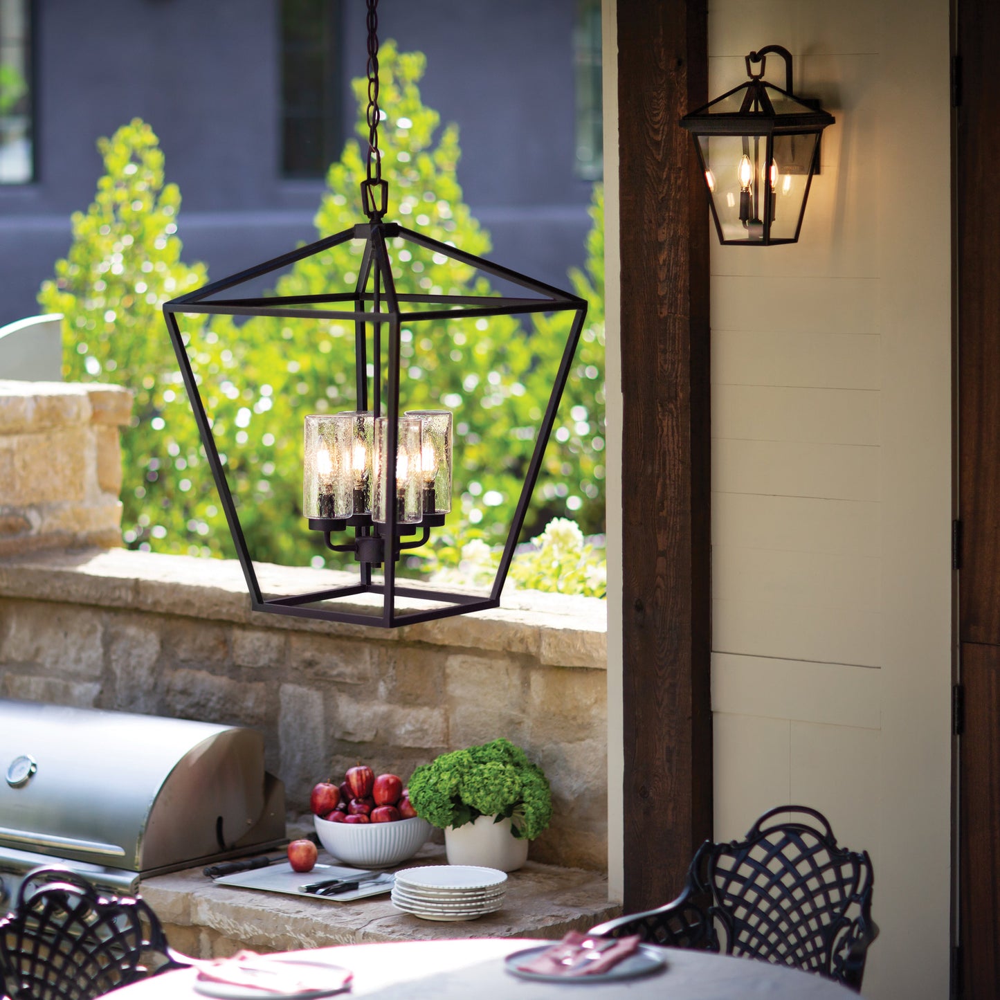 Alford Place 4-Light Outdoor Pendant Light