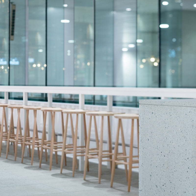 Natural / Counter: 25.5 in height Utility Stool OPEN BOX