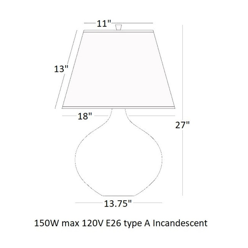Dal Vessel Table Lamp