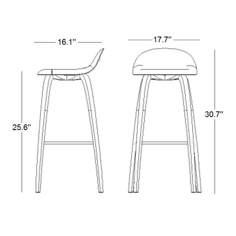 3D Center Base Stool