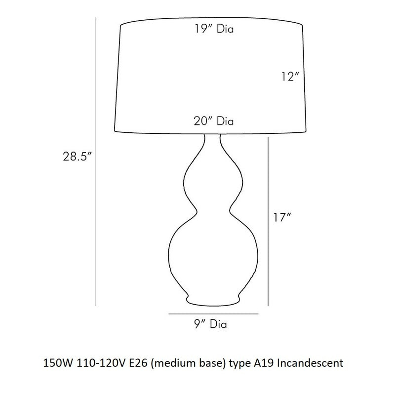 Donna Table Lamp